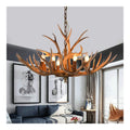 Eclairage Ambre contemporain en version lustre 5 W E14