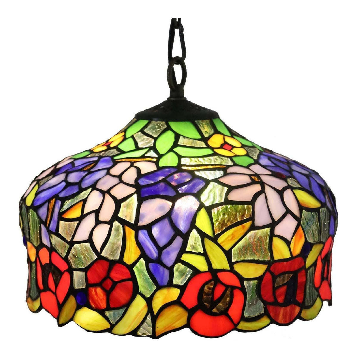 Luminaire Rose et Cuivre a silhouette graphique de type suspension 2700K E27