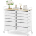 Sommiers avec tiroirs finition bois blanc