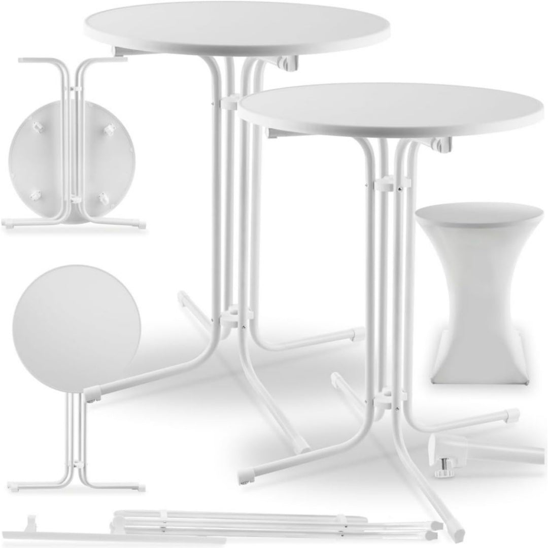 Chaises pliantes structure metal noir variante 1235