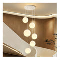 Suspension Blanc au style moderne avec conception fonctionnelle 60 W E27