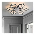 Luminaire Noir et Blanc a silhouette graphique de type plafonnier Y7-2388