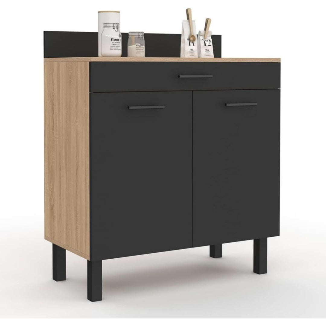 Tables reglable finition bois chene