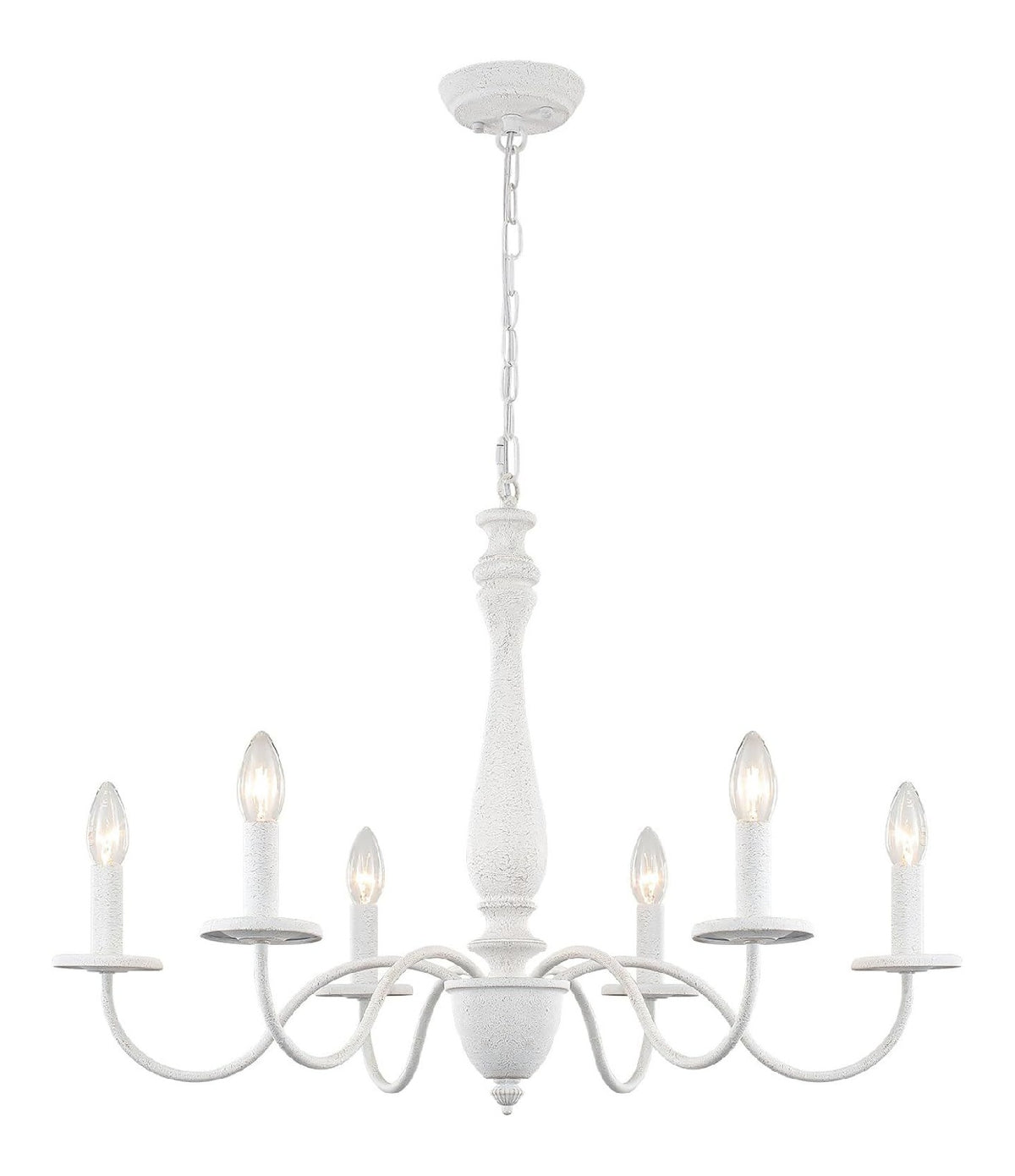 Suspension Blanc et Ambre a presence elegante et lumiere agreable 60W E14