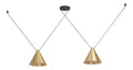 Suspension Noir au style moderne avec conception fonctionnelle E27