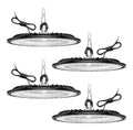 Solution lumineuse Blanc et Rouge au dessin sobre en format plafonnier 150W IP65 6000K