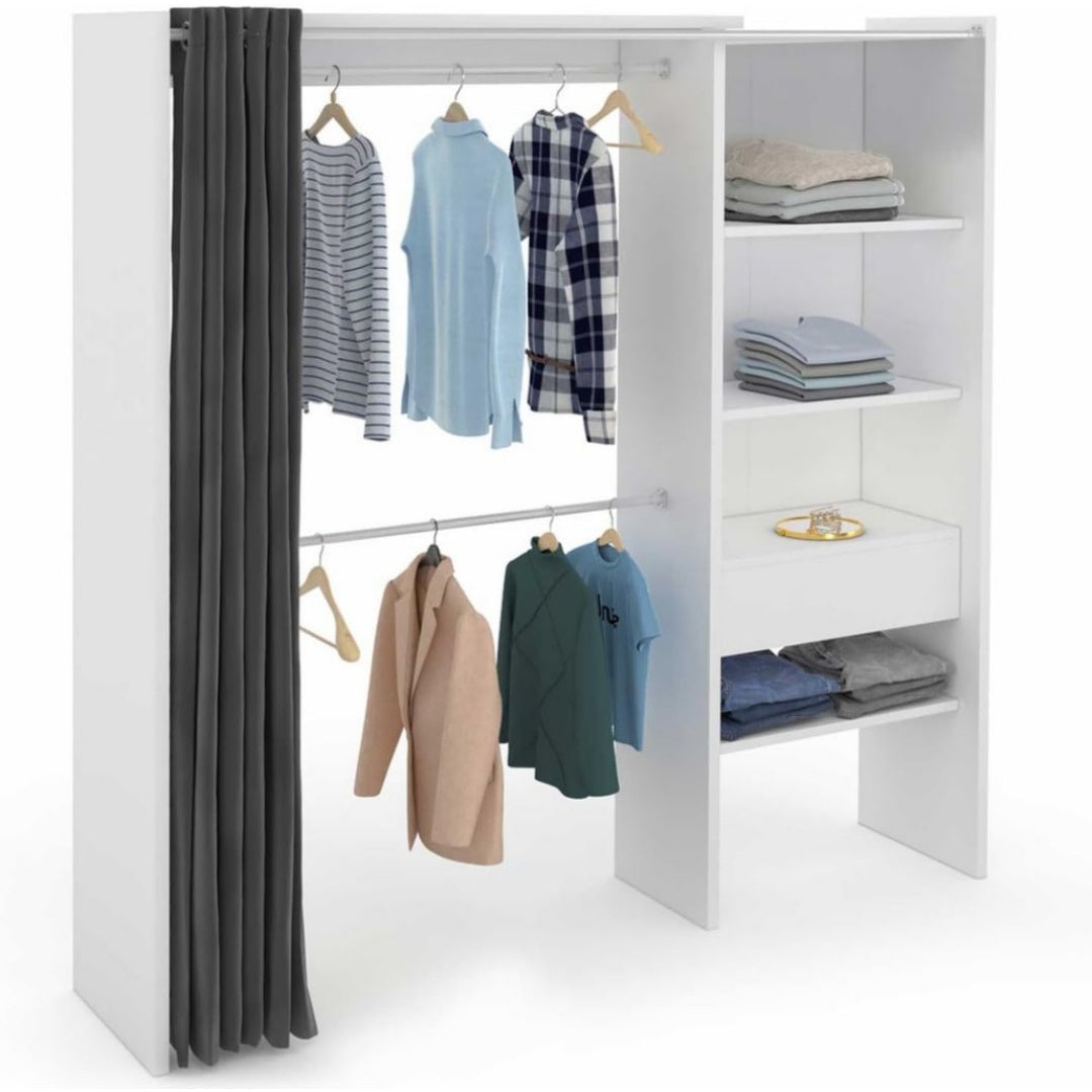 Armoires vitrees de presentation blanc variante 2603