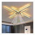 Luminaire Blanc et Ambre a silhouette graphique de type lustre