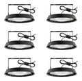 Luminaire Noir a silhouette graphique de type suspension 100W IP65 6000K
