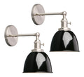 Applique murale decoratif Noir et Ambre avec diffusion lumineuse harmonieuse 40 W E27 2H-7963