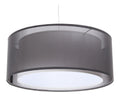Luminaire Rouge a silhouette graphique de type suspension 60 W IP20