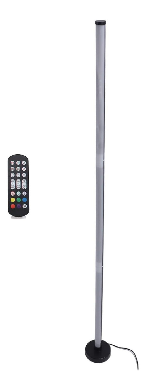 Lampadaire Ambre et Rouge a presence elegante et lumiere agreable 55-3135