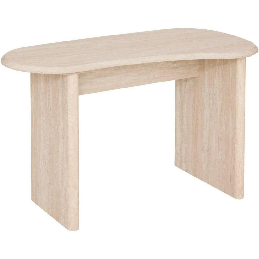 Gueridons avec tiroirs finition bois beige