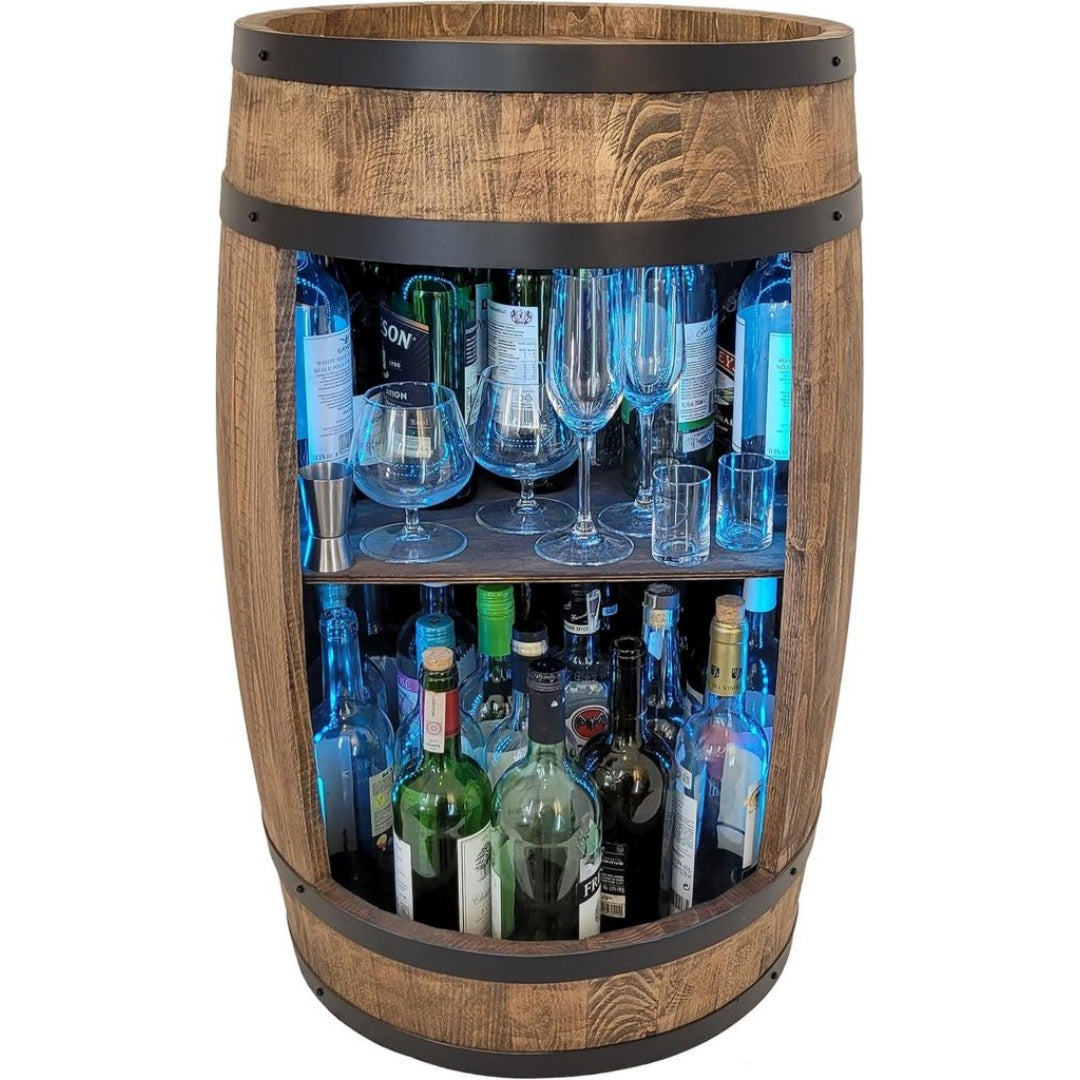 Ilots de rangement fixes avec tiroirs finition bois noir variante 2285