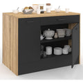Bancs bout de lit reglable finition bois beige