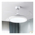 Plafonnier Noir et Blanc a presence elegante et lumiere agreable 72 W 3000K