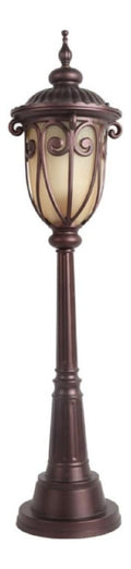 Luminaire Ambre a silhouette graphique de type lampadaire 5 W