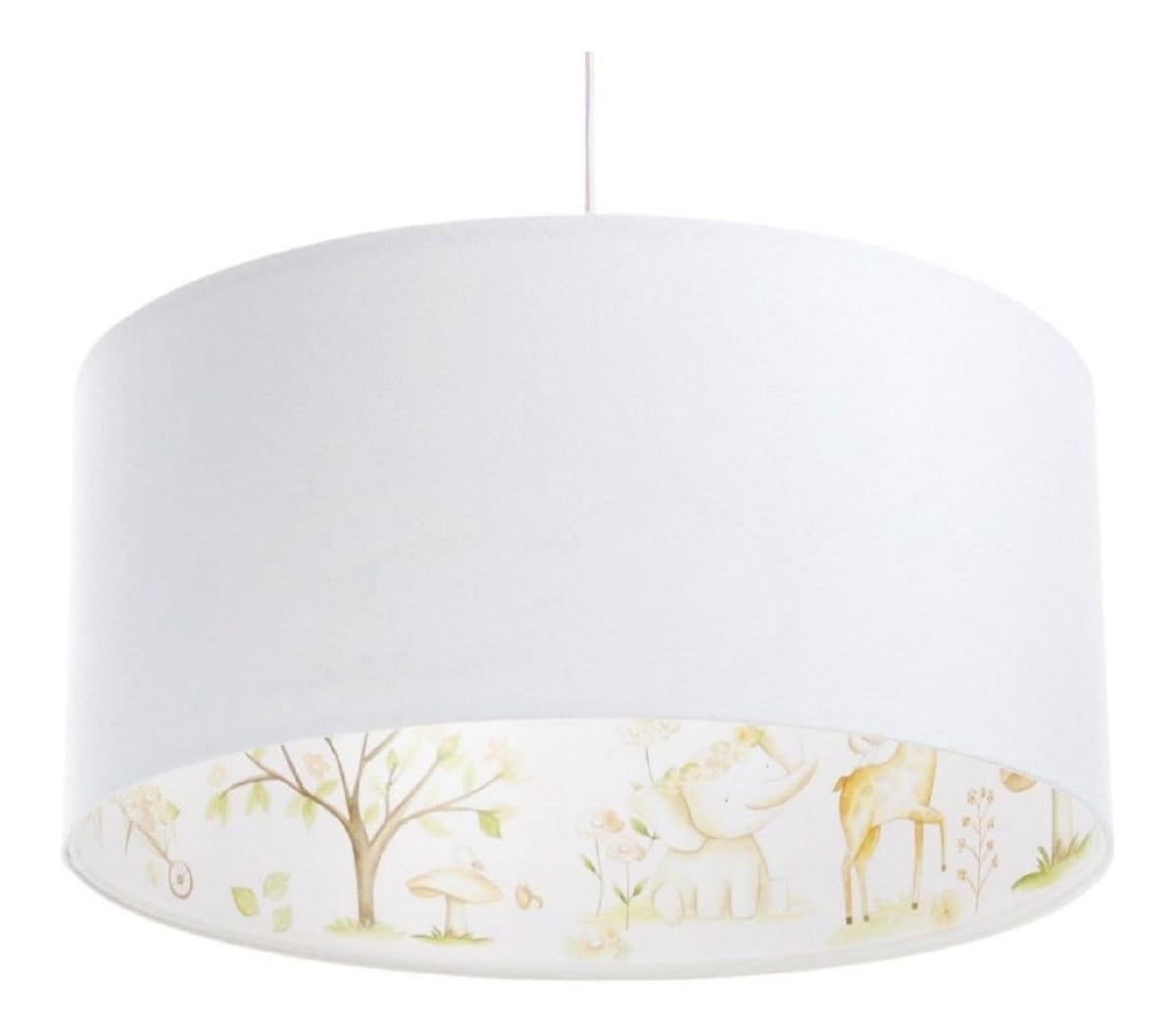 Luminaire Blanc et Rouge a silhouette graphique de type suspension 60 W IP20
