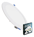 Plafonnier Blanc et Vert au style moderne avec conception fonctionnelle 20W IP20