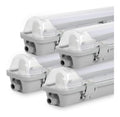 Plafonnier Blanc et Rouge au style moderne avec conception fonctionnelle 18W IP65 4000K