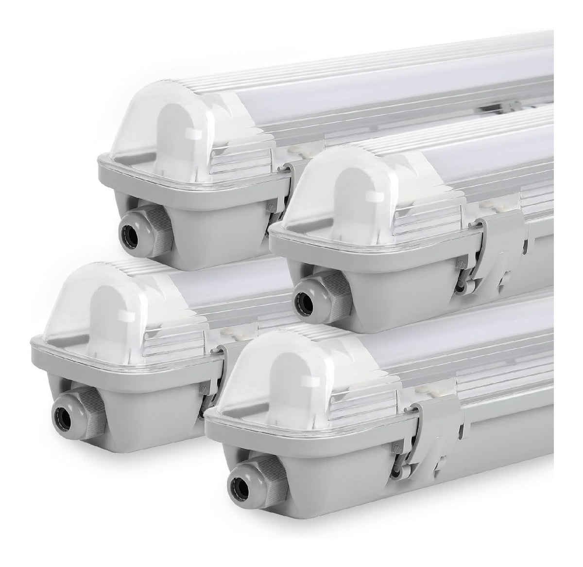 Plafonnier Blanc et Rouge au style moderne avec conception fonctionnelle 18W IP65 4000K