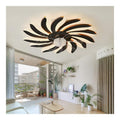Eclairage Noir et Blanc contemporain en version lustre 6500K