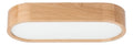 Luminaire Ambre et Beige a silhouette graphique de type plafonnier