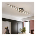 Luminaire Noir et Blanc a silhouette graphique de type plafonnier 40W 3000K