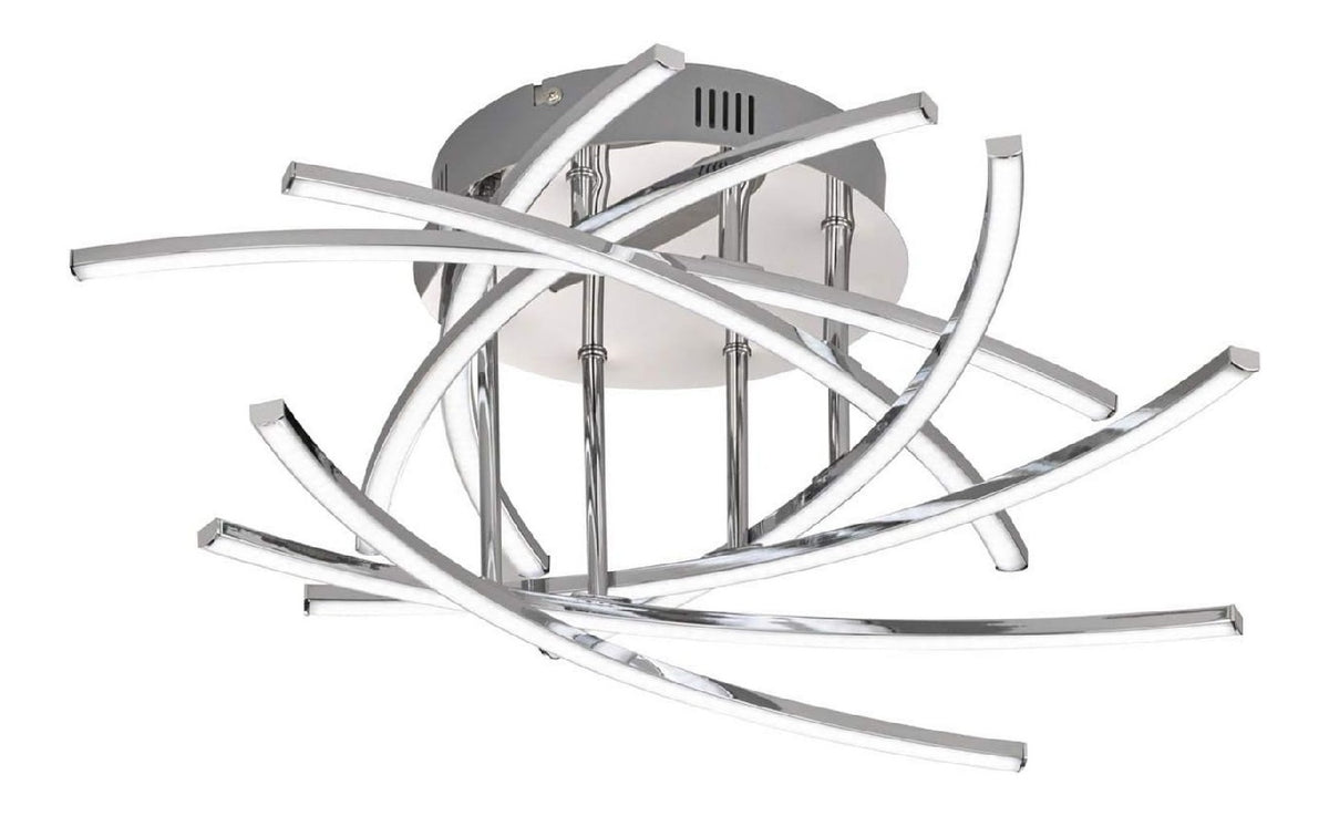 Plafonnier Blanc au style moderne avec conception fonctionnelle 4 W 2700 K