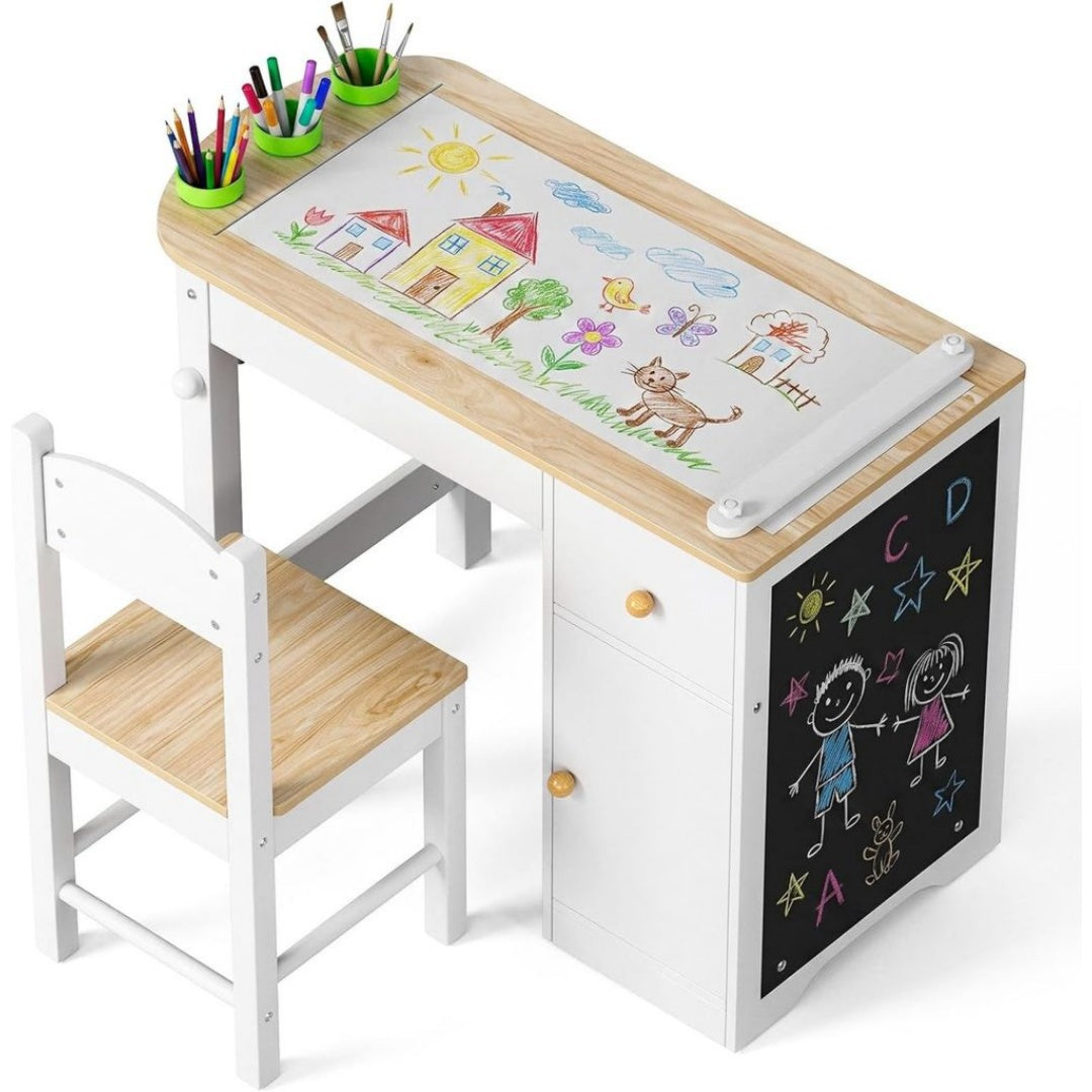 Armoires avec miroir beige