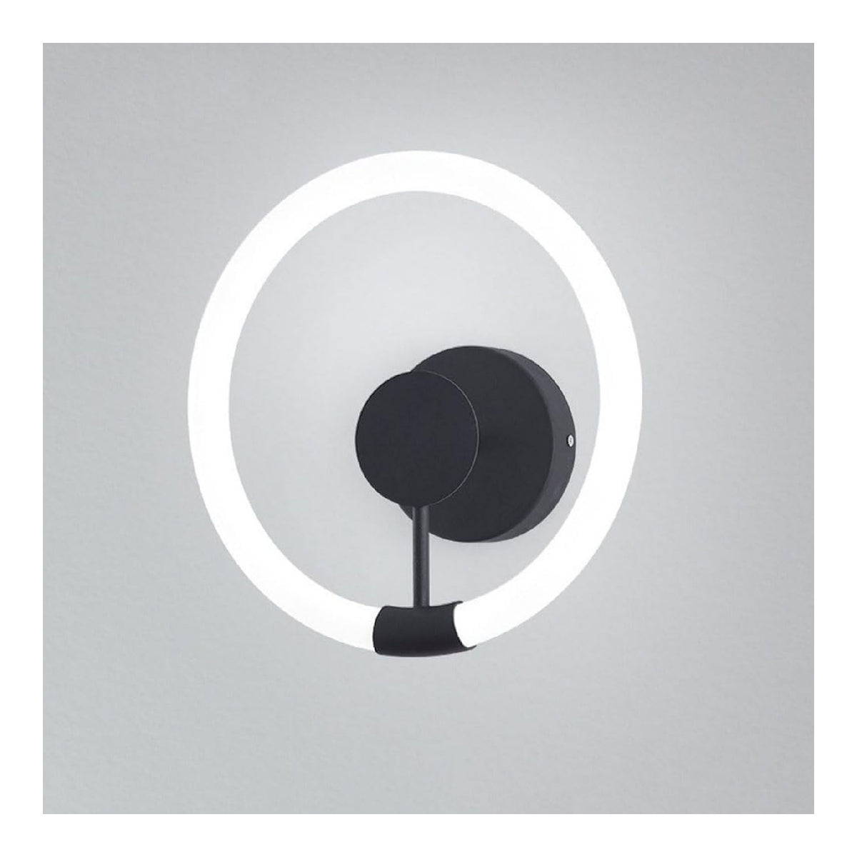 Applique murale Noir et Ambre au style moderne avec conception fonctionnelle 8 W 3000K