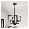 Solution lumineuse Noir et Dore au dessin sobre en format suspension 60 W E14