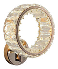 Luminaire Blanc et Ambre a silhouette graphique de type applique murale 10 W 3000 K