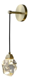 Applique murale Dore et Ambre aux lignes epurees avec eclairage confortable 5 W
