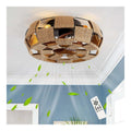 Plafonnier decoratif Ambre avec diffusion lumineuse harmonieuse