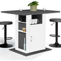 Tables reglable finition bois blanc