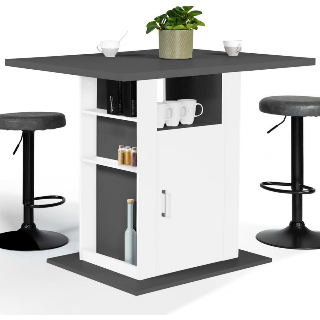 Tables reglable finition bois blanc