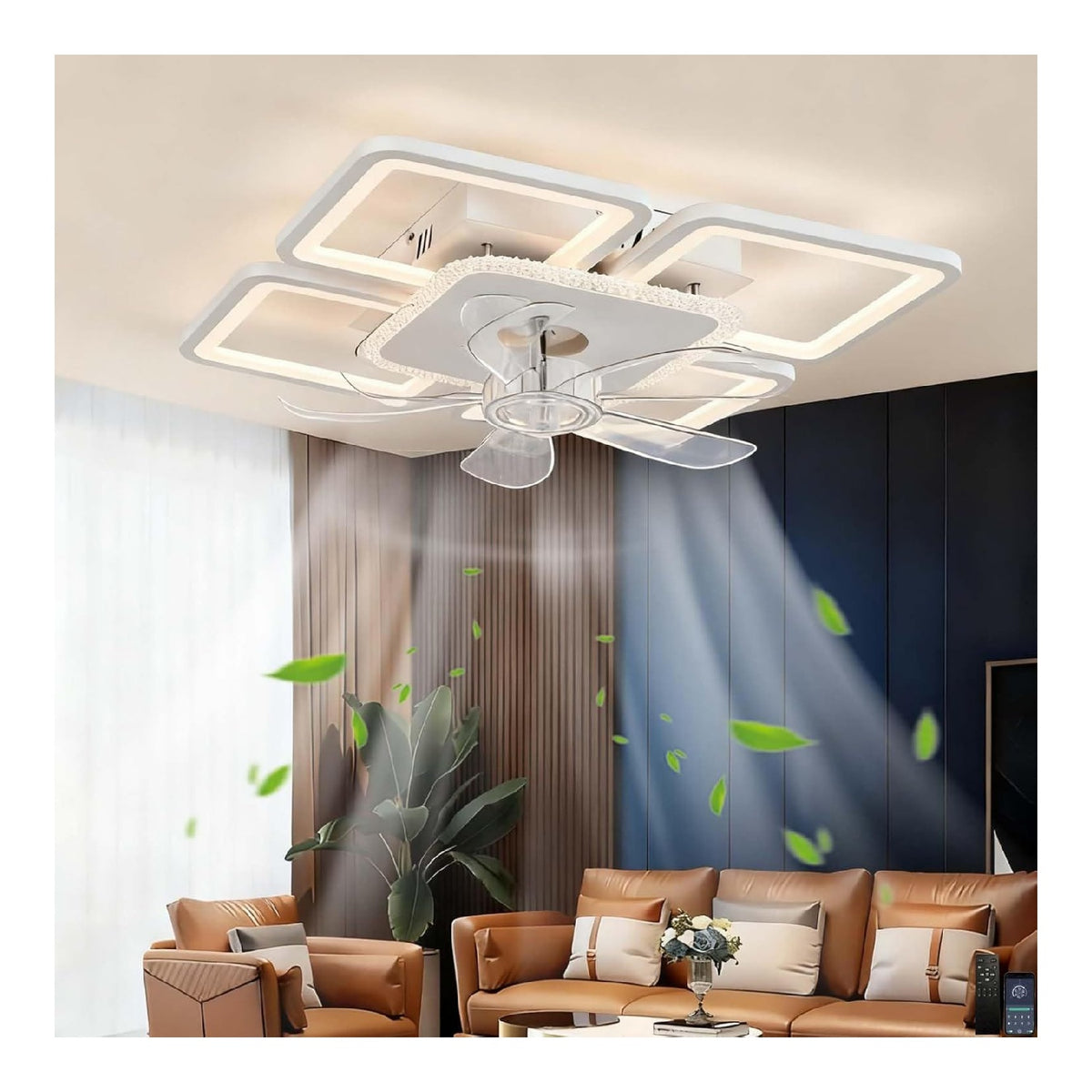 Luminaire Blanc et Ambre a presence elegante et lumiere agreable