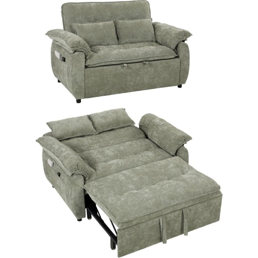 Chaises avec repose-genoux reglable finition bois gris