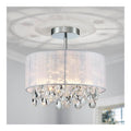 Lustre decoratif Noir et Blanc avec diffusion lumineuse harmonieuse 40W E27