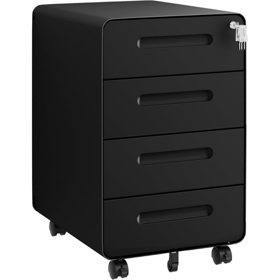 Chaises de salles de reunion sur roulettes reglable noir
