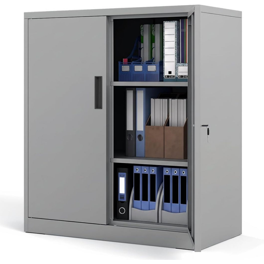 Armoires reglable structure metal noyer