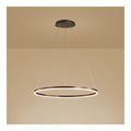 Suspension decoratif Noir et Blanc avec diffusion lumineuse harmonieuse 50W