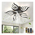 Eclairage Noir et Blanc contemporain en version lustre 3000 K