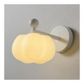 Solution lumineuse Blanc et Ambre au dessin sobre en format applique murale 40 W E27 G9-8270