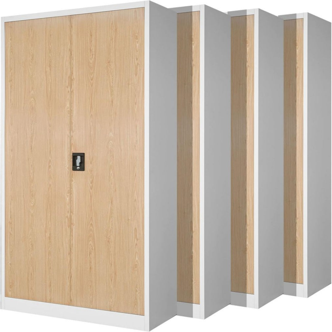 Rangements finition bois structure metal marron variante 1637