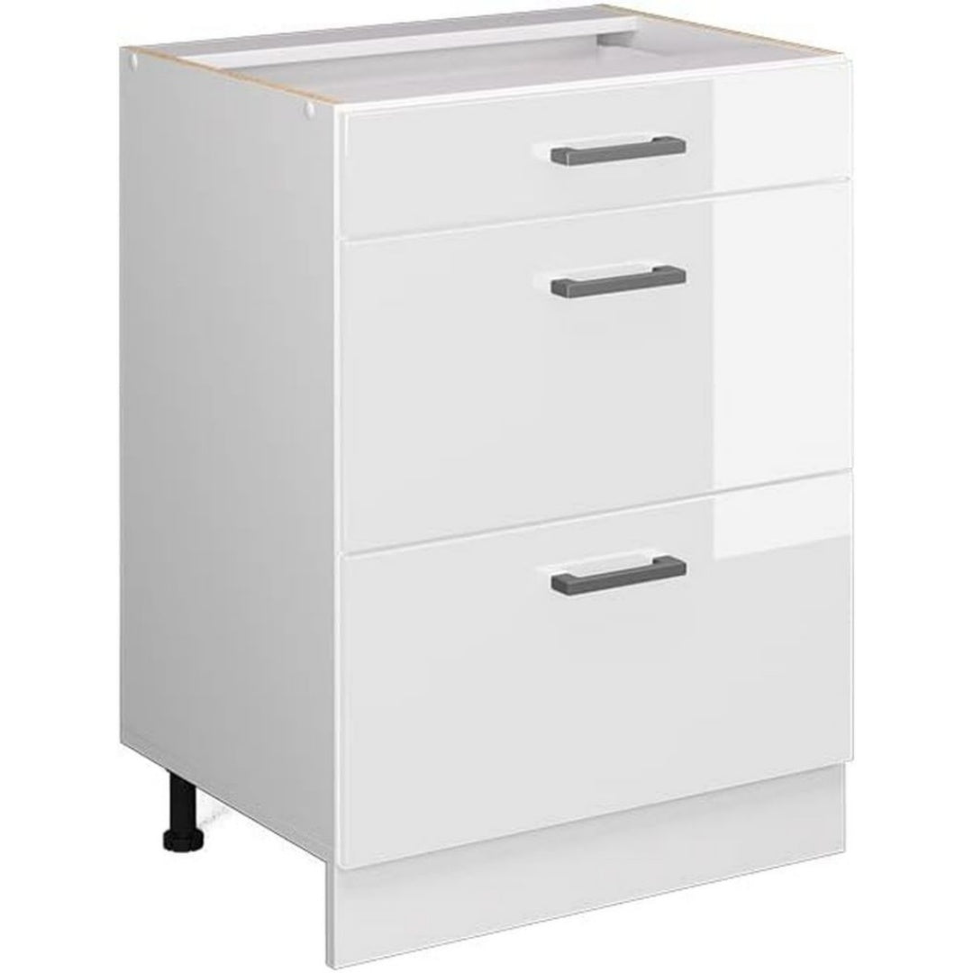 Rangement de dossiers reglable noir variante 1655