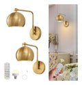 Solution lumineuse Blanc et Dore au dessin sobre en format applique murale 3000 K