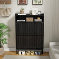 Ilots de rangement fixes finition bois noir variante 1775