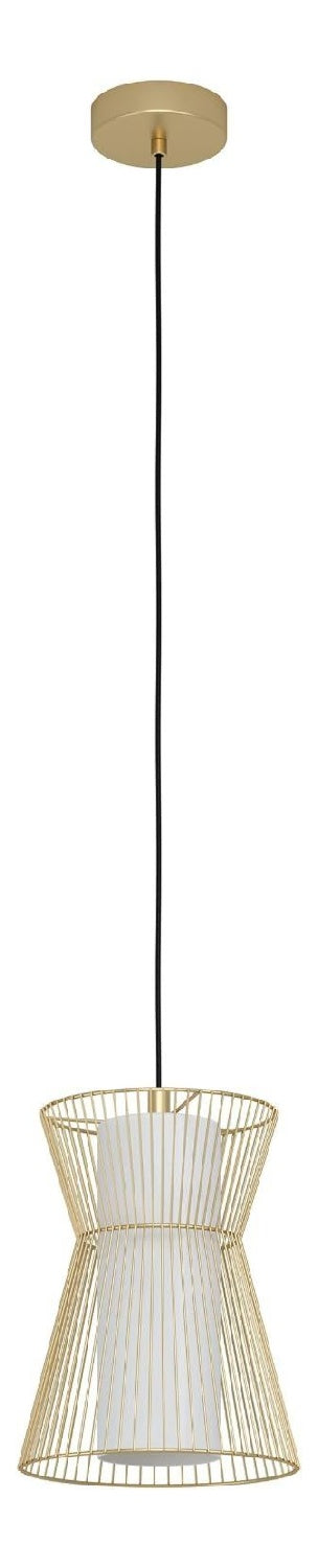 Solution lumineuse Noir et Blanc au dessin sobre en format suspension 40 W E27